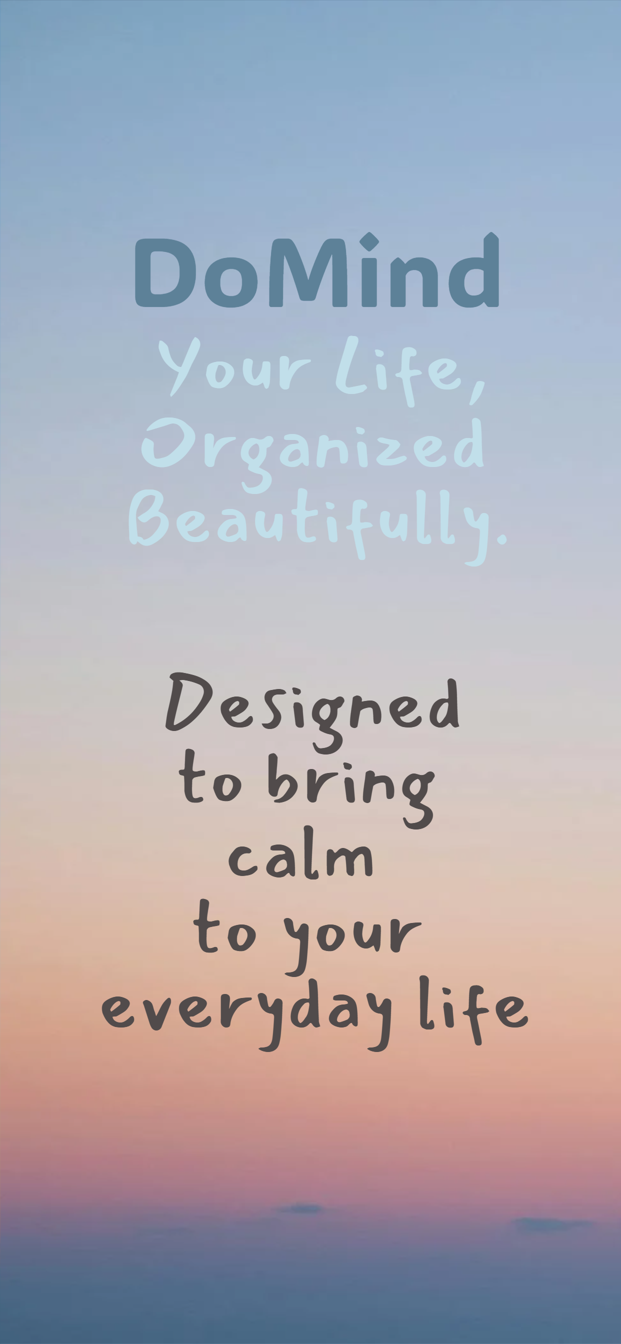 DoMind - Your life, organized beautifully